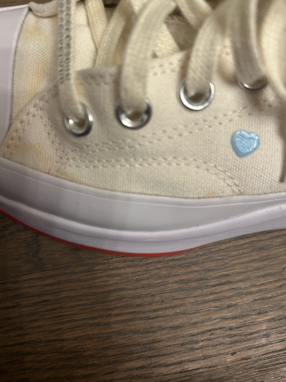Converse Run Star Hike Platform High Y2K Heart Sneakers Women’s Size 8 - Picture 14 of 15